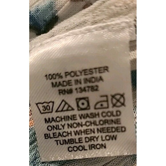 Sundress XL Floral Mini Lightweight Breathable Short Crepe Babydoll Ruffle - Picture 5 of 8